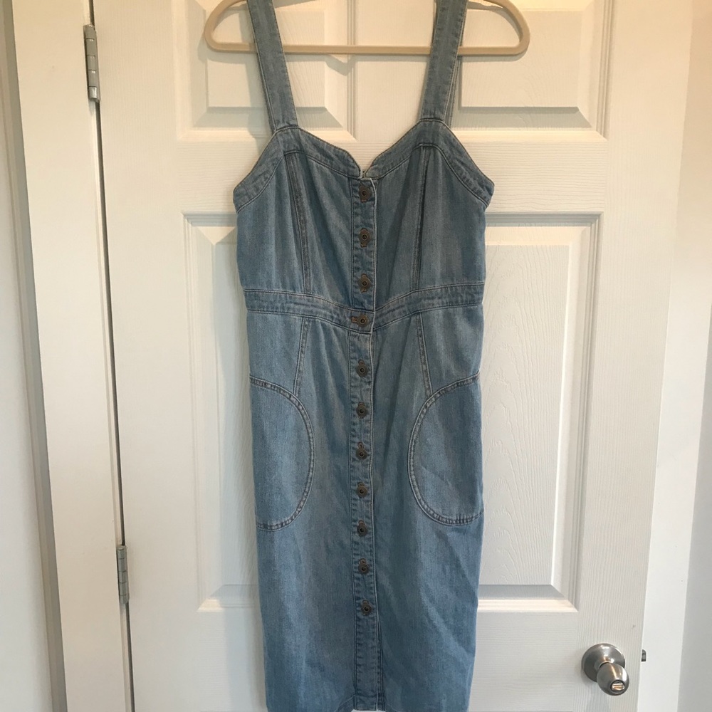NWOT Anthropologie denim (jean) dress
